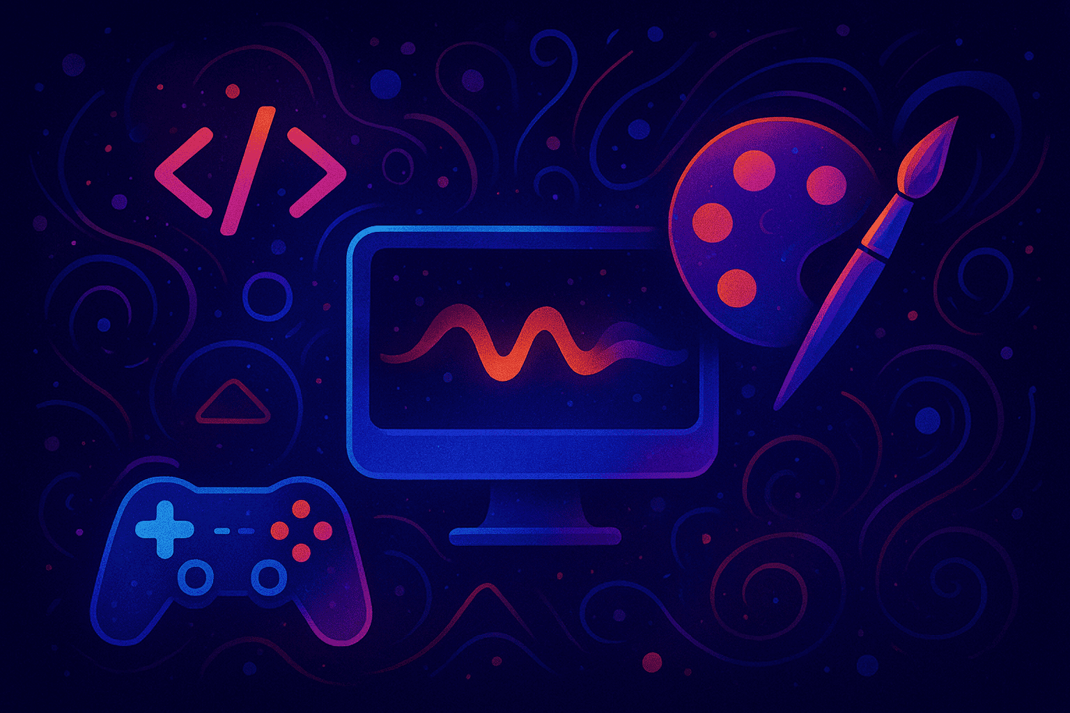Logo de computación y programación